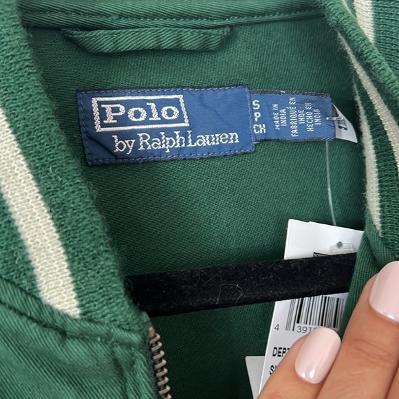 🛍️Polo Ralph Lauren NEW Varsity cotton bomber jacket State champs NY Small - Picture 6 of 7